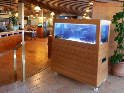 Acquario inlegno aragoste