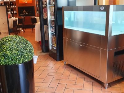 acquario astici per ristorante